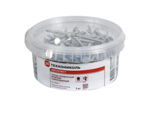 Ведерко ершенных гвоздей ТЕХНОНИКОЛЬ 30х3,5 мм, 1 кг