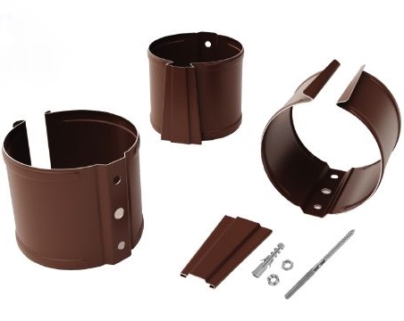 Кронштейн трубы на кирпич (90 мм) OSNO