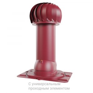 Роторная вентиляция с универсальным проходным элементом ø125 мм, h650 мм