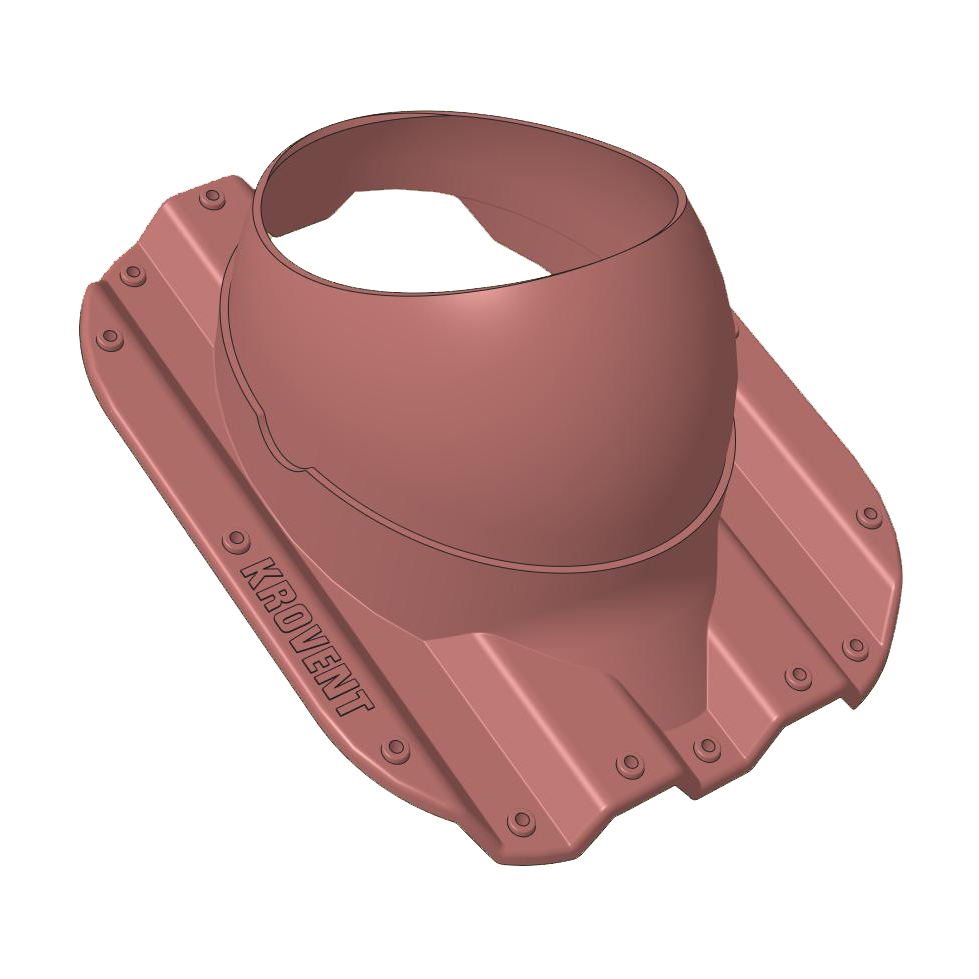 Проходной элемент Krovent Base-VT Prof 21 125/150