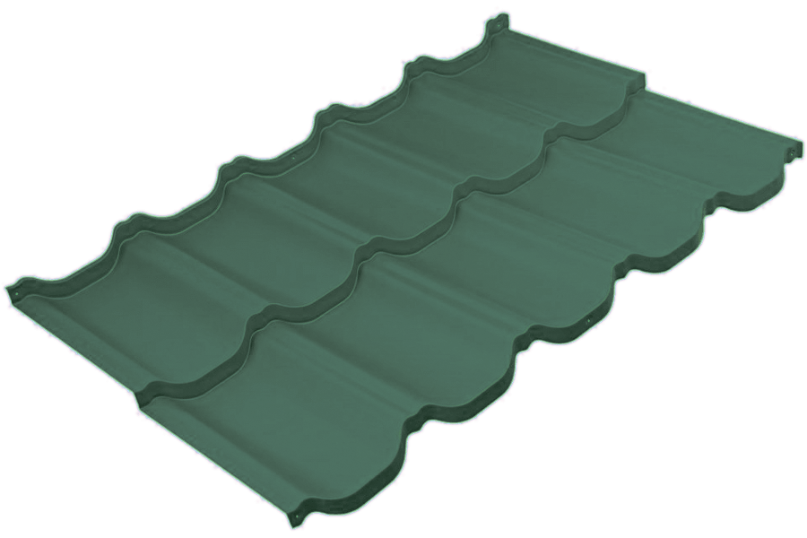 Модульная металлочерепица Венеция МАТТ 0,43