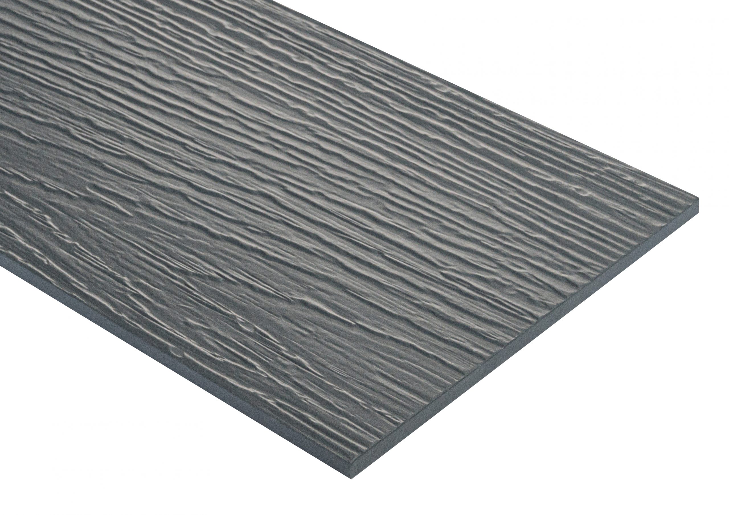 Фиброцементный сайдинг FibraPlank 200х3000х8мм RAL7024 (графитовый серый)