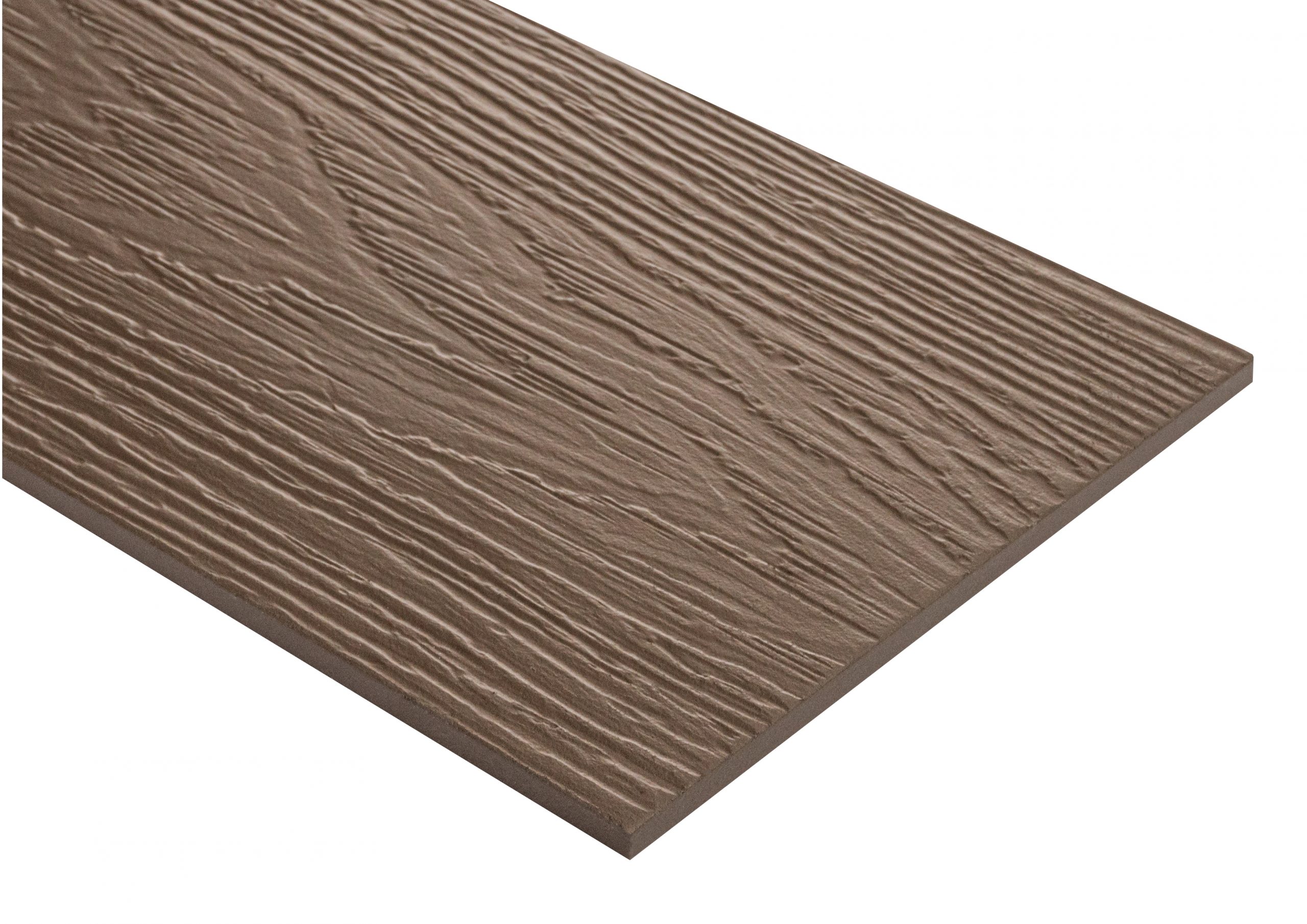 Фиброцементный сайдинг FibraPlank 200х3000х8мм RAL8028 (терракотовый)