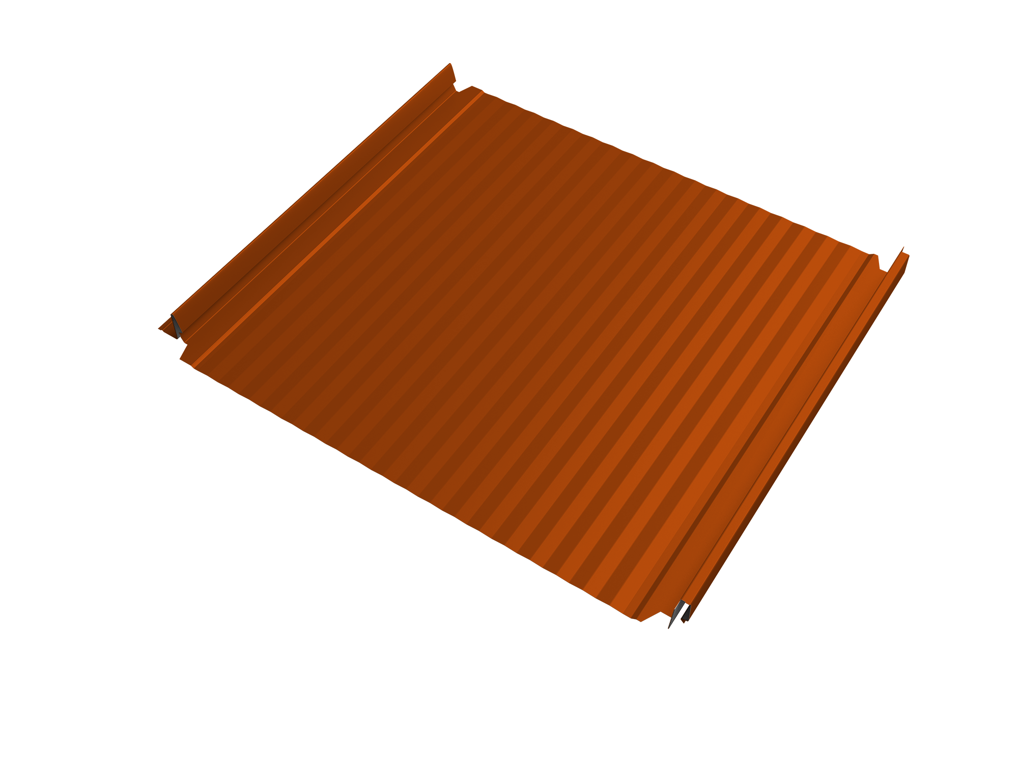 Кликфальц Double Pro Gofr Grand Line 0,45 мм PE