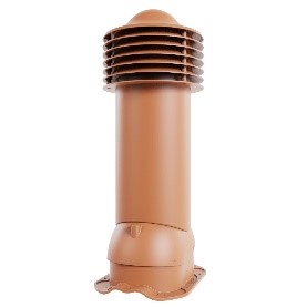 Труба вентиляционная для металлочерепицы "Венеция" ø110 мм, h-550 мм утепленная