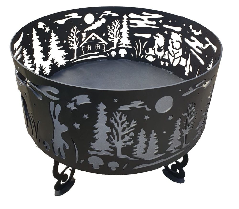 Костровая чаша "Ёжик в тумане" d=475 мм