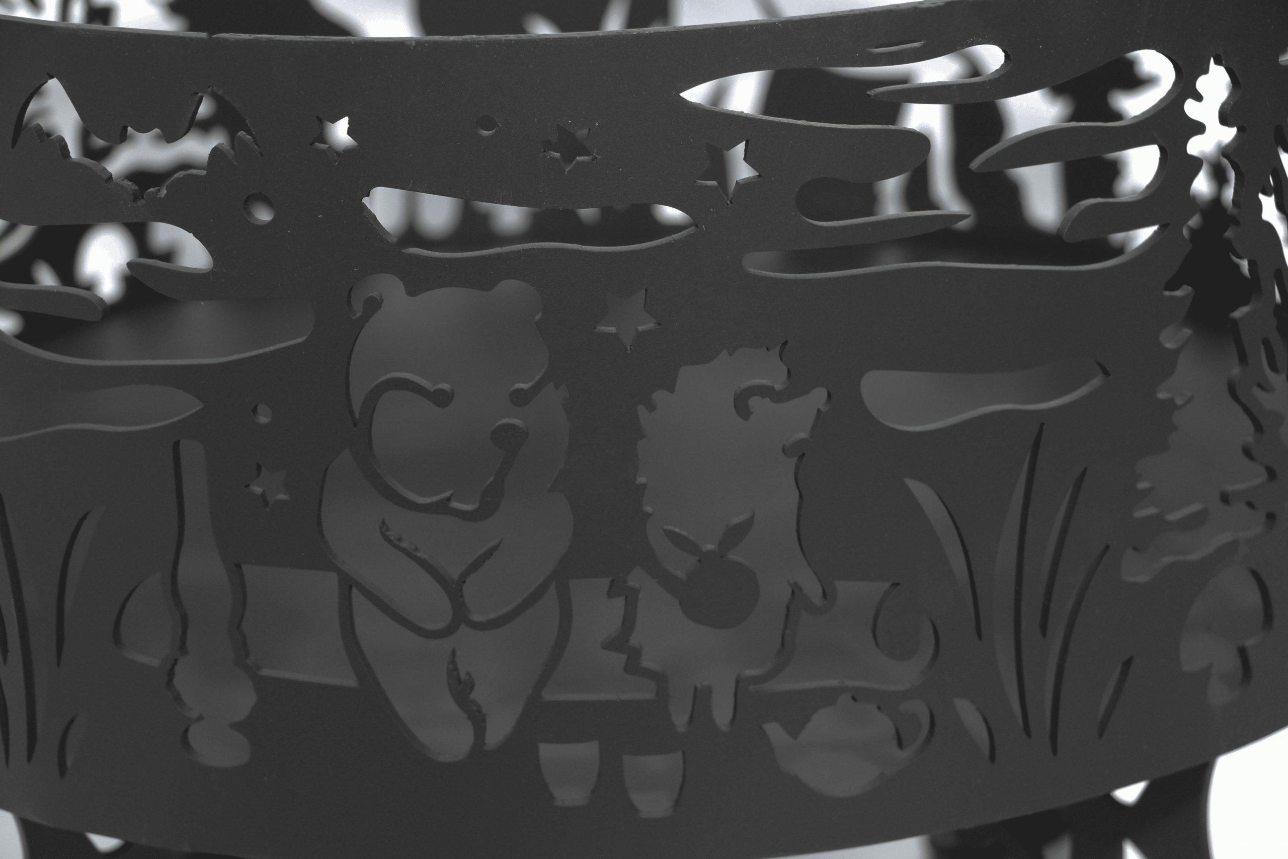 Костровая чаша "Ёжик в тумане" d=475 мм