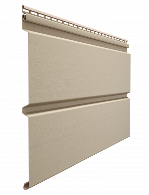 Сайдинг Döcke PREMIUM Брус D6S (Крем-брюле)