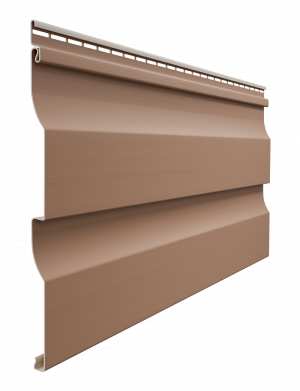 Сайдинг Döcke PREMIUM Корабельный брус D4.5D (Капучино)