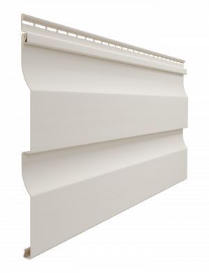 Сайдинг Döcke PREMIUM Корабельный брус D4.5D (Пломбир)