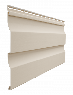 Сайдинг Döcke PREMIUM Корабельный брус D4.5D (Сливки)