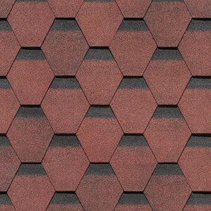 Мягкая кровля Döcke Premium Шеффилд, Клубника