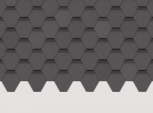 Мягкая кровля Döcke Standard Сота, Серый