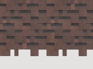 Мягкая кровля Döcke Standard Тетрис, Коричневый