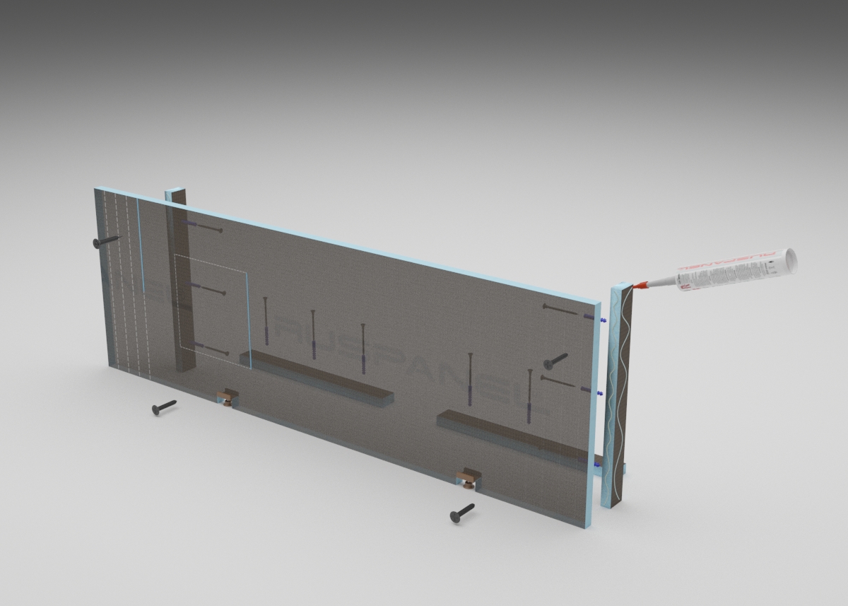 Экран для ванны RUSPANEL под отделку 1800×600×30 мм