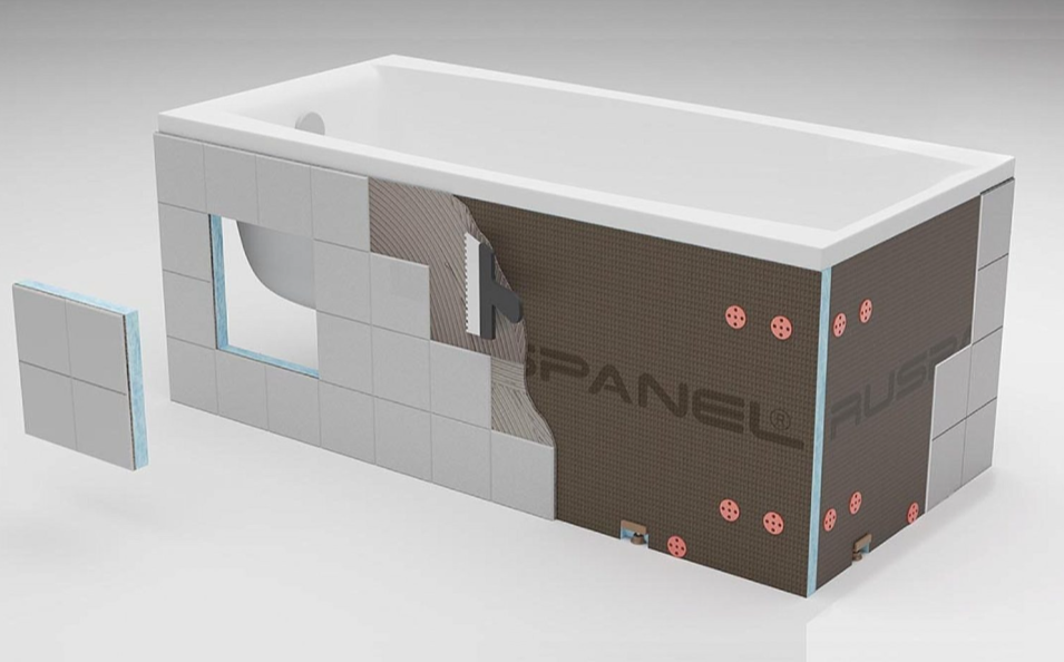 Экран для ванны RUSPANEL под отделку 1800×600×30 мм