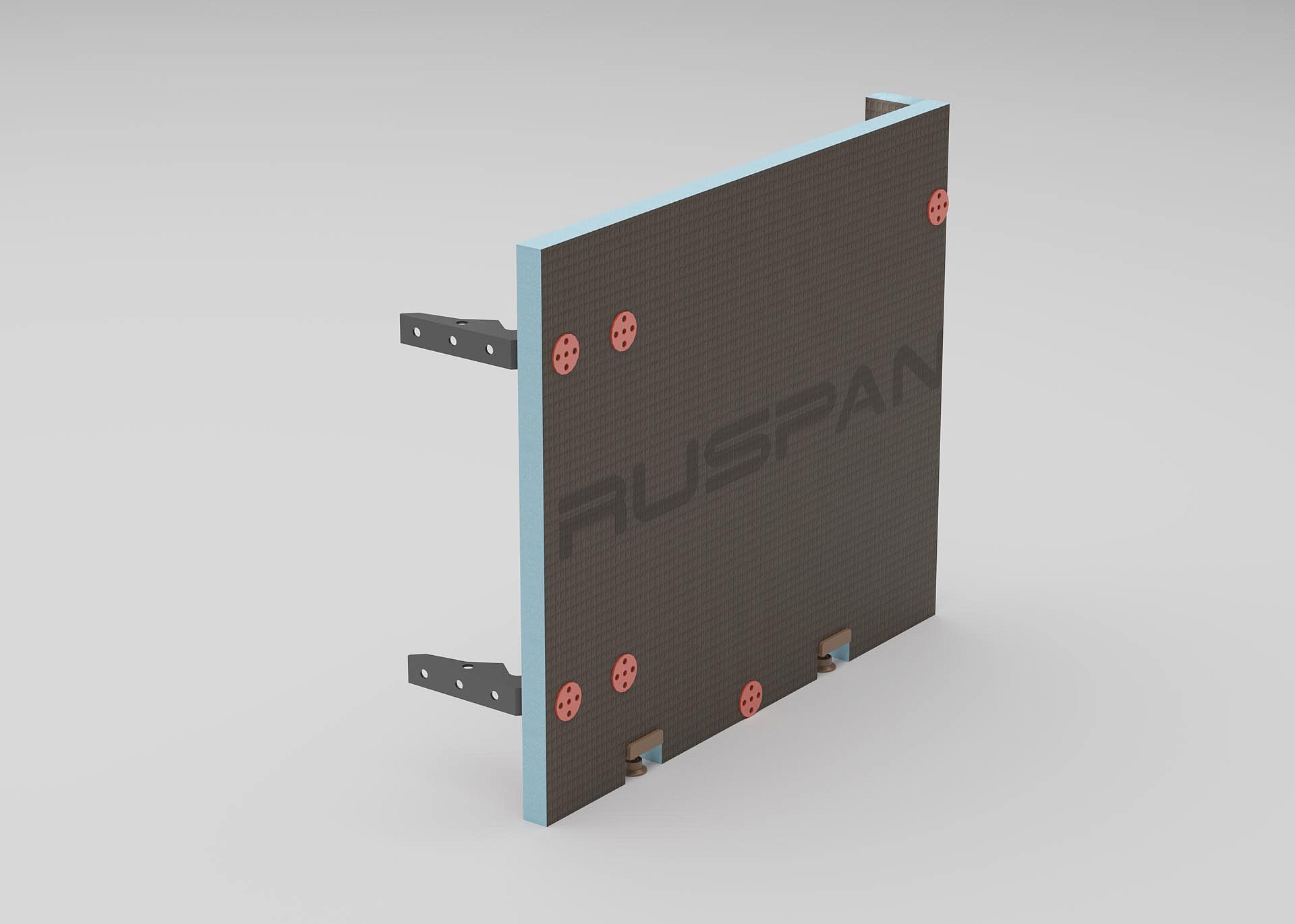 Торцевой экран для ванны RUSPANEL под отделку 900×600×30 мм